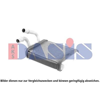 Aks Dasis Wärmetauscher, Innenraumheizung [Hersteller-Nr. 049021N] für Audi, Porsche, VW Image