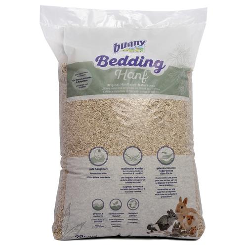 Sparpaket: 2x90l Bunny Bedding Hanf Streu