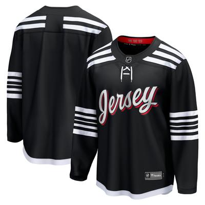 Schwarzes New Jersey Devils-Ausweichtrikot für Herren Image