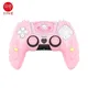 Custodia protettiva in silicone IINE Meow Pact per controller PS5 Adesivo protettivo morbido antiscivolo per Sony Dualsense 5 Cover