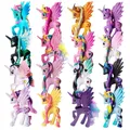 14 cm originale My Little Pony Action Figure modello Cartoon Anime Doll Decorazione torta Ragazze che collezionano giocattoli classici Regali per bambini