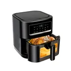 Friggitrice ad aria visibile Friggitrice ad aria grande da 7 litri, 10 funzioni preimpostate,