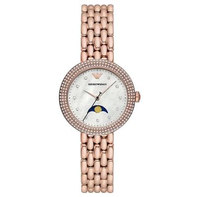 Emporio Armani Damenuhr Quartz Rosegold Image