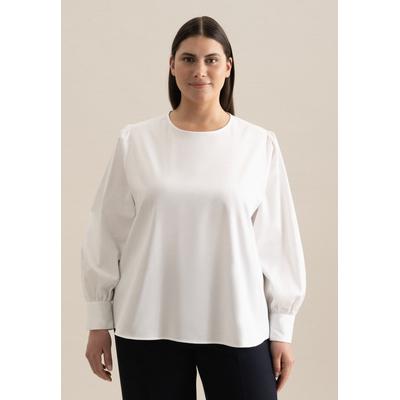 Shirtbluse Damen Weiß