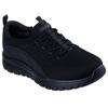 Slip-On Sneaker SKECHERS "GRACEFUL-PICTURE PERFECT", Damen, Gr. 39, schwarz (schwarz, uni), Textil, Lederimitat, casual, Schuhe, Freizeitschuh, Slipper in veganer Verarbeitung
