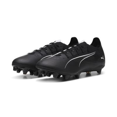 Fußballschuh PUMA "ULTRA 5 MATCH FG/AG Fußballschuhe Erwachsene", Gr. 40, schwarz-weiß (schwarz, weiß), Obermaterial: Te