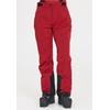 Skihose WHISTLER "YARRA", Damen, Gr. 46, EURO-Größen, rot, 94% Polyester, 6% Elasthan, mehrfarbig, casual, lang, Hosen, mit wasserdichter 3-Lagen-Membran