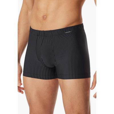 Boxershorts SCHIESSER "Pure Micro", Herren, Gr. 7, schwarz (000, schwarz), Microfaser, Obermaterial: 78% Polyamid, 14% Elasthan, 8% Polyester, unifarben, körpernah, Unterhosen, ohne Eingriff, mit extra softem, überzogenem Bundgummi Image