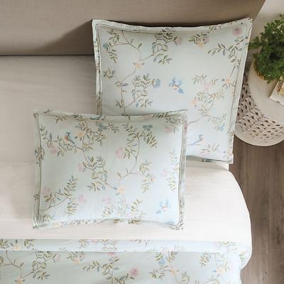 Seraphina Chinoiserie Sham - White Euro - Ballard Designs