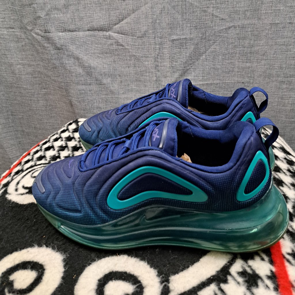 Nike Shoes | %Men Nike Air Max 720 Nightsade Sea Forest Blue Green Teal Size 9 / A 20 | Color: Blue/Green | Size: 9