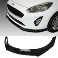Per Ford Fiesta MK8 paraurti anteriore Lip Splitter diffusore Spoiler Fiesta 1.0 S/S 1.1 Ti-VCT 1.5 TDCi Basic 2017-2021 Pre-Lci Bodykit