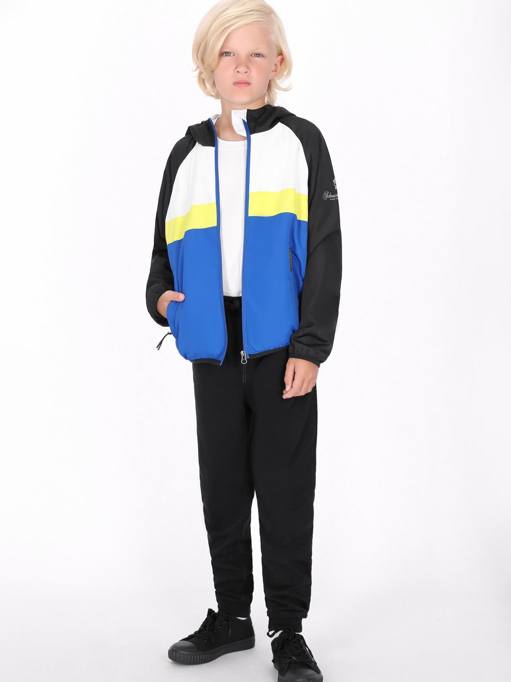 Schmuddelwedda (Kinder) Anorak Jungen blau, 134 Image