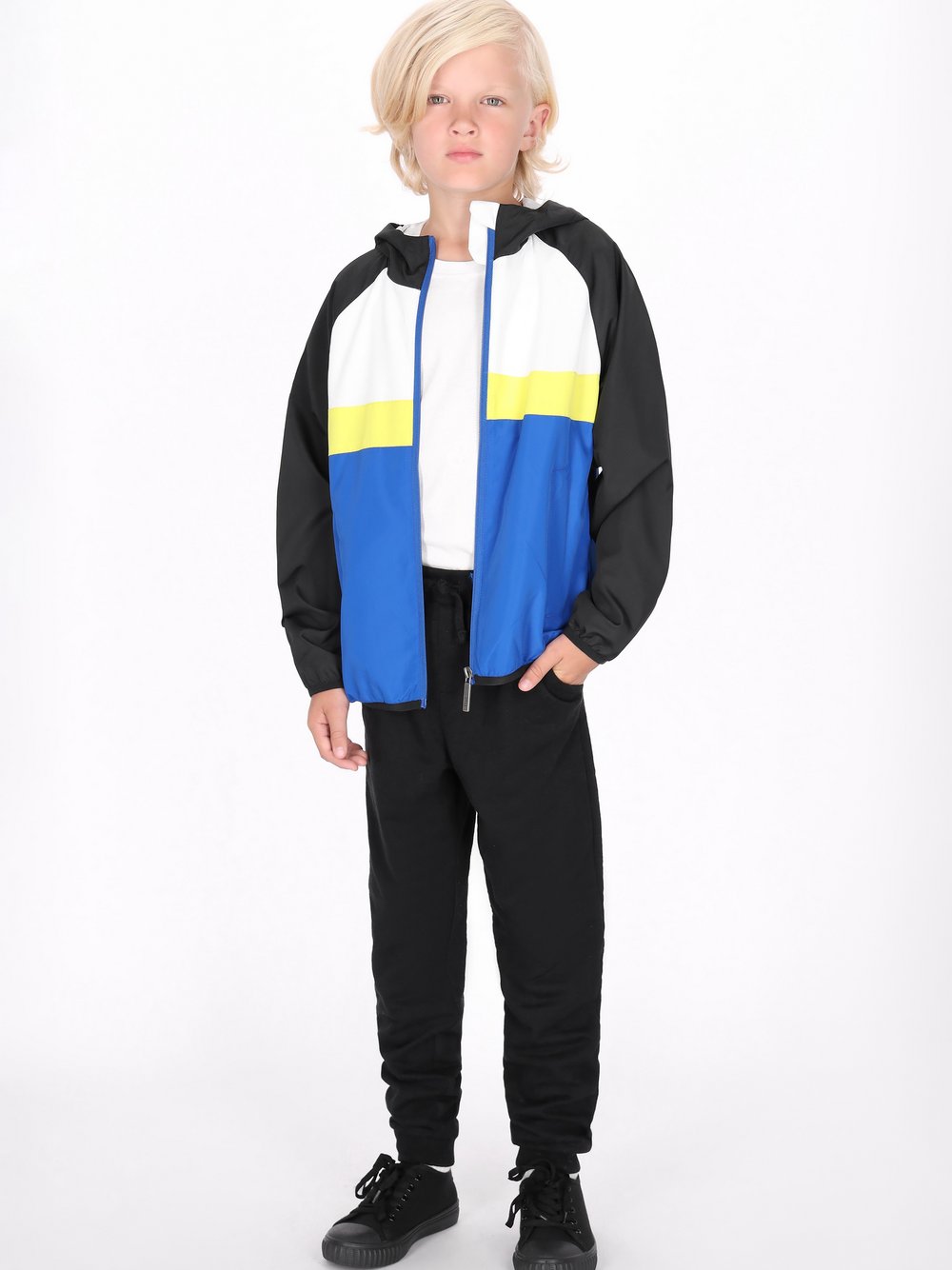 Mo (Kinder) Anorak Jungen blau, 110 Image