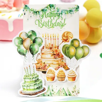 Mr. Paper 2Style 20 Teile/beutel Joyful Festival Party Thema Aufkleber DIY Handbuch Scrapbook Fotorahmen Kreative Material Dekoration Image