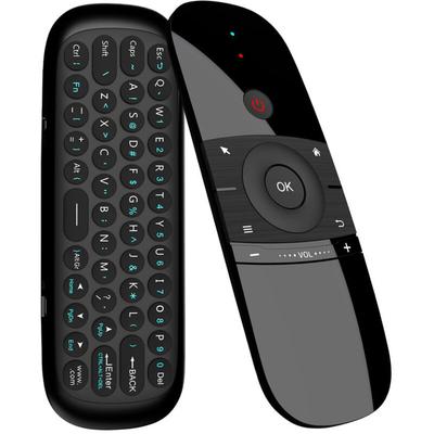 Cyslmuk - 2,4 GHz Air Mouse Fernbedienung mit Tastatur, integrierte Gyro-Sensoren, wiederaufladbare