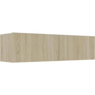 TV-Schrank Sonoma-Eiche 120x30x30 cm Holzwerkstoff Vidaxl