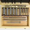 Keilnut-Räumnadel-Sets, 18-teilig, HSS-Industriewerkzeuge mit metrischer Größe für Drehmaschinen, B-4 mm, B-5 mm, C-6 mm, C-8 mm Keilnutgröße