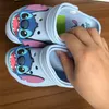 2025 neue Stich Cartoon Solide Wasserdichte Hausschuhe Outdoor Sandalen Stich Casual Atmungsaktive Ankle-Wrap Für Kinder Schuhe Geschenk