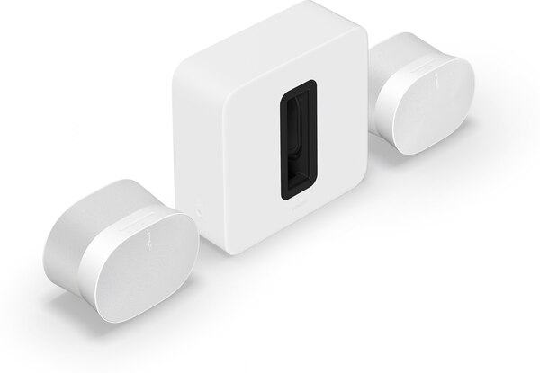 Sonos Sub 4 WH (1), Era 300 WH (2)