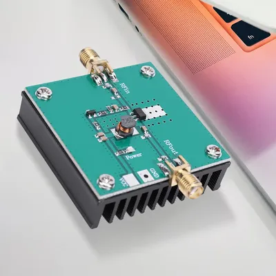 433MHz 5W RF Power Amplifier Input 0.1W RF Signal Amplifier Module DC 5-7.2V with SMA Female for