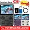 New K36 Retro Handheld Video Game Console 16000 Games Emulator 3.5 Inch IPS Screen Game Player for