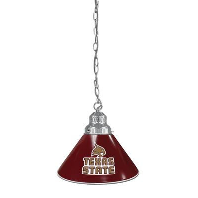 Texas State Bobcats Pendant Light Chrome