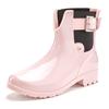 Gummistiefelette VIVANCE, Damen, Gr. 39, rosa (rose), Obermaterial: 100% PVC. Futter: 100% Textilmaterial. Decksohle: 100% Textilmaterial. Laufsohle: 100% Synthetik, unifarben, glänzend, casual, Schuhe Chelseaboots Schlupfboots Gummiboots,...