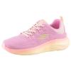 Sneaker SKECHERS "VAPOR FOAM-SUMMER JOURNEY", Damen, Gr. 37, bunt (rosa, gelb), Textil, kontrastfarbene Details, sportlich, Schuhe, Laufschuh, Freizeitschuh mit komfortabler Vapor Foam