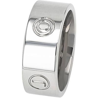 Fingerring JOOP "2038969/-70/-71/-72" Gr. 58, silber (edelstahlfarben), Fingerringe, Damen, 58, Edelstahl, 8mm Image