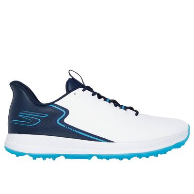 Skechers Men's Slip-ins: GO GOLF Elite 6 Shoes | Size 9.0 | White/Navy | Synthetic | Arch Fit