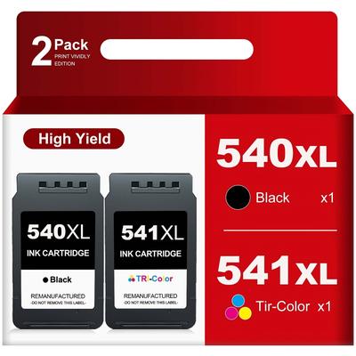 TEMU High- Pg-540xl Cl-541xl Compatible Cartridge Refills, 2pcs - Remanufactured Ink For Ts5150, Mg3600 Series & More