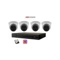 Kit Videosorveglianza Hikvision 4 Canali ip poe 4 Dome 4 mpx 500GB Cloud