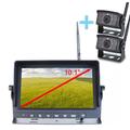 Kitde vista posteriore wireless Yatek Display ahd 10,1' + 2 telecamera 1080P 120º(H) de visione de