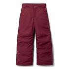 Columbia Youth Boys Ice Slope 3 Pants Skihose, Rich Wine, XL