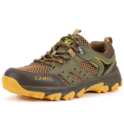 Brand Hiking Shoes For Men Non-slip Trekking Sneaker Spring Summer Breathable Rock Climbing Shoes Men Sport Outdoor Sneakers Man