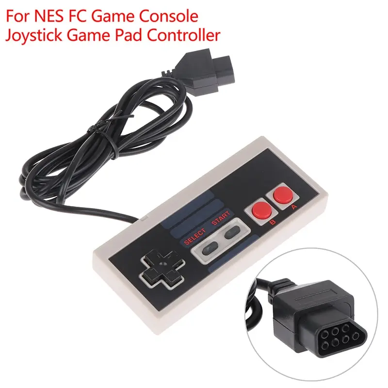 1Pc Joystick Game Pad Controller Für NES FC Spielkonsole Mini Spiel 8-bit Wired Gamepad NES Gamepad controller Reparatur Teile