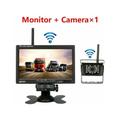 Odipie - Monitor lcd da 7 pollici per telecamera di retromarcia per veicoli wireless per camion,