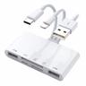 5 In 1 SD Card Reader USB HUB For iPhone iPad MacBook USB 3.0 Type C to SD TF Card Memory Reader Flash Drive OTG Adapter