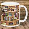 Vintage Books Mug Books Coffee Cup Mug Library Books Lover Gifts Book Vintage Bookshelves Librarian Coffee Mug Teacher Mug Gifts