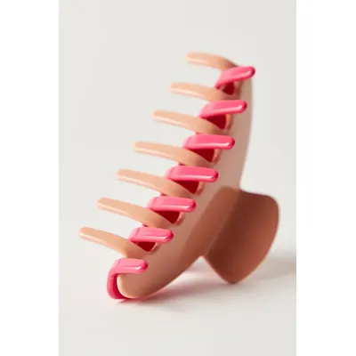 Nat + Noor Large Hair Claw at Free People in Dragon Fruit