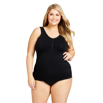 Plus Size Women's Seamless Shaping Cami by Avenue Body in Black (Size 14/16)