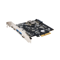 EXSYS EX-12007 5 Port USB 3.2 Gen2 PCIe Karte 2x USB-A und 3x USB-C Image