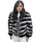 Abbigliamento donna cappotto di pelliccia di coniglio naturale di marca genuina giacca da donna in pelliccia per donna cappotti corti in vera pelliccia