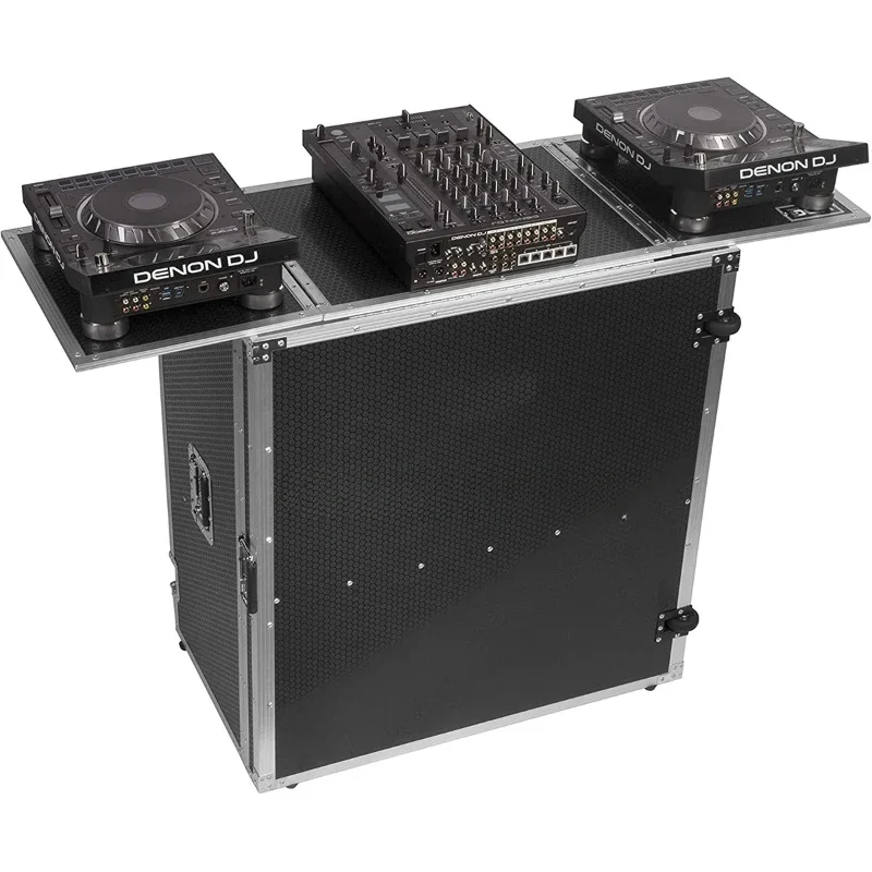 Tragbarer, zusammenklappbarer DJ-Schreibtisch, Airbox, maßgeschneiderter Bar, Nachtclub-Mischtisch, Internet-Promi-Aufführung, mobiler Konsolentisch