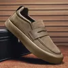 Hohe Qualität männer Schuhe Slip-on Männlichen Arbeit Schuhe Wildleder Business Faulenzer Atmungsaktive Nicht-slip Männer Casual turnschuhe Flach Zapatos