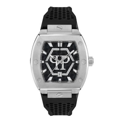 Philipp Plein The Hexagon Phantom Schwarz Herren Armbanduhr PWPUA0524