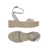 Tommy Hilfiger Damen Sandale, Gr. 39, beige, kein Etikett