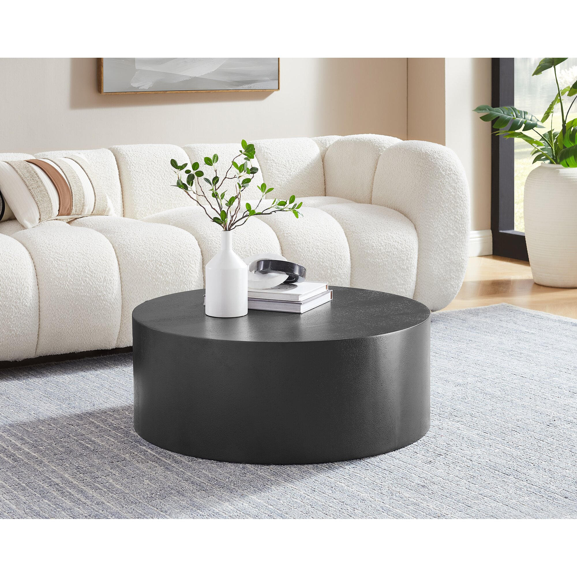 SalesFever »Isla« Couchtisch schwarz 80x30x80 cm