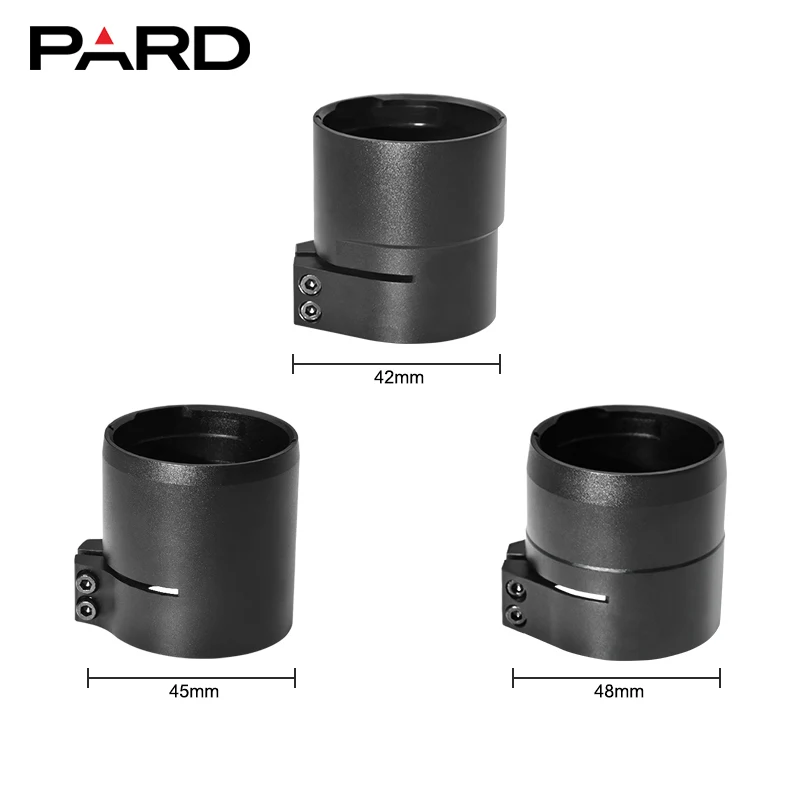 PARD 007-Serie Adapter 45 mm 48 mm Adapter für NV007SP-LRF Schnellspanner für FD/FT Aluminiumhülse Image