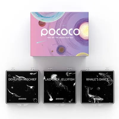 Deep Sea Marvels – Scheiben für POCOCO Galaxy Projektor, 5k Ultra HD, 3 Stück (kein Projektor)